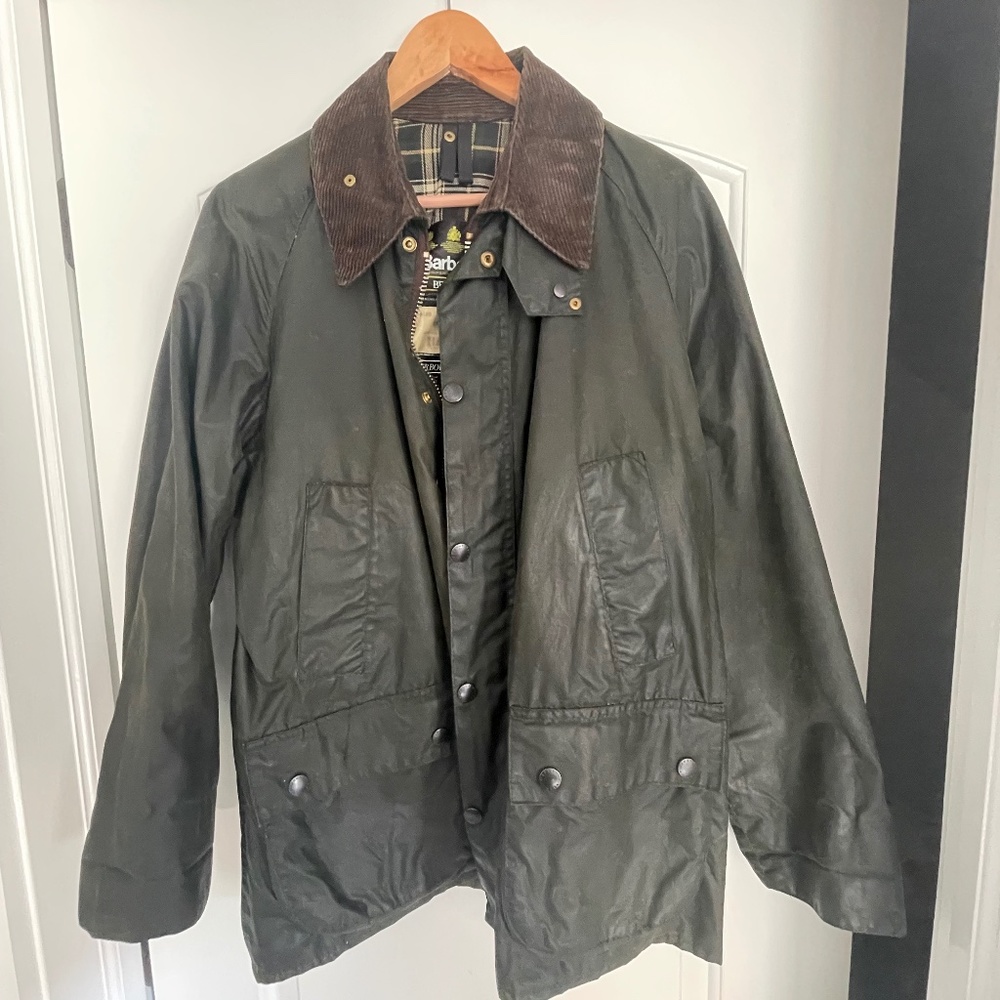 Vintage Barbour Bedale C40 (M) Waxed Jacket